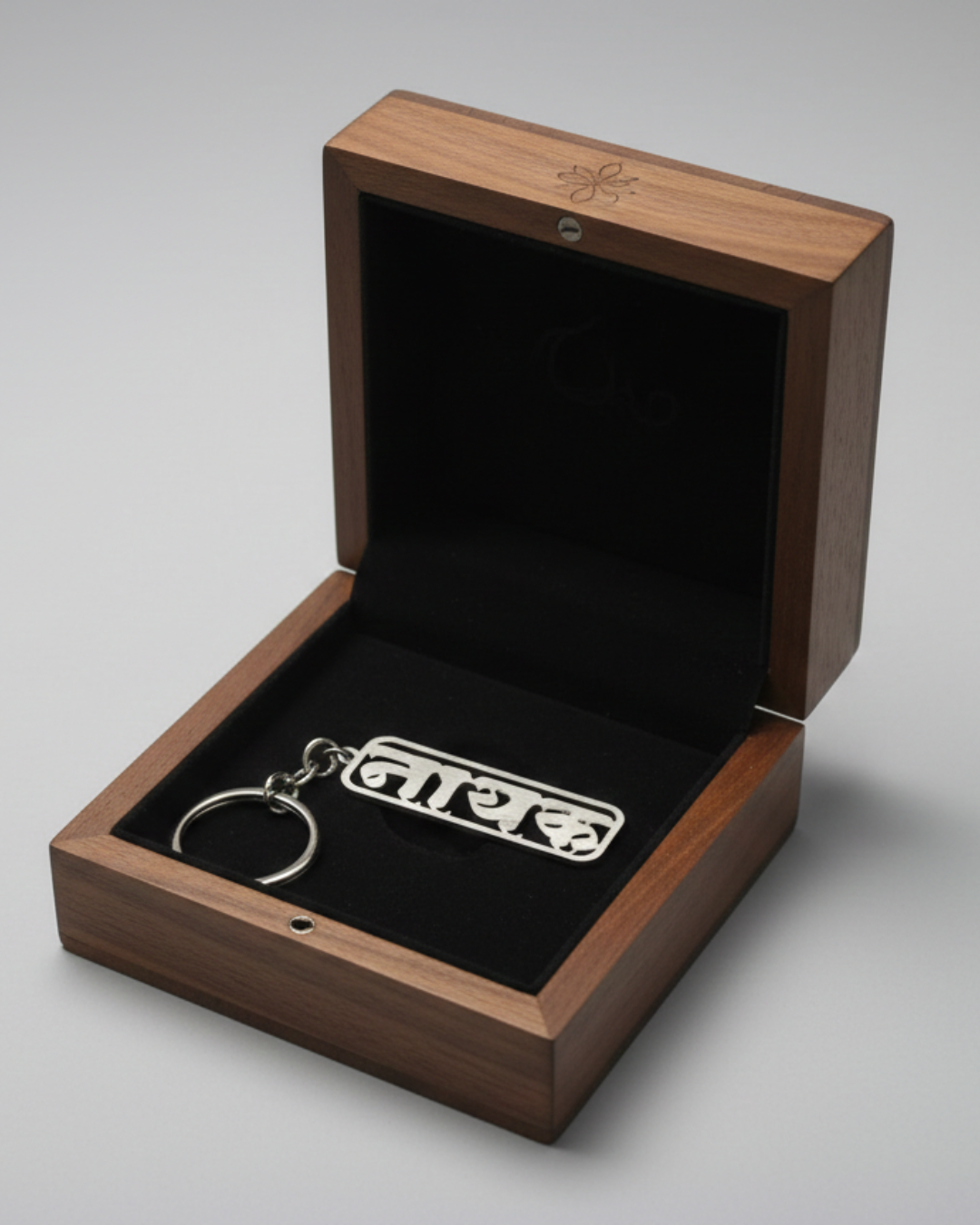 NAYAK Name Stainless Steel Keychain