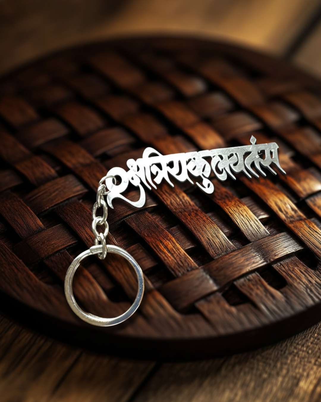 Kshatriya kulavatansa Name Stainless Steel Keychain