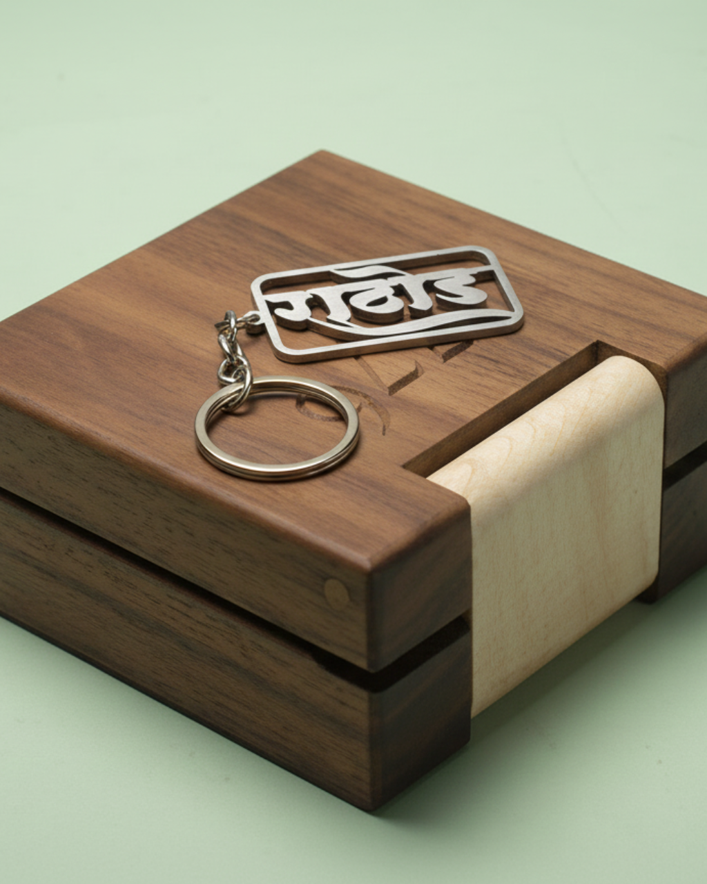 Rathod Name Stainless Steel Keychain