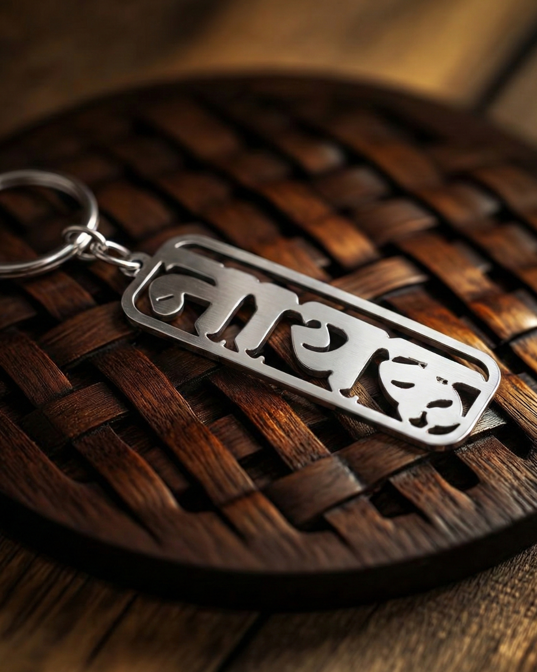 NAYAK Name Stainless Steel Keychain