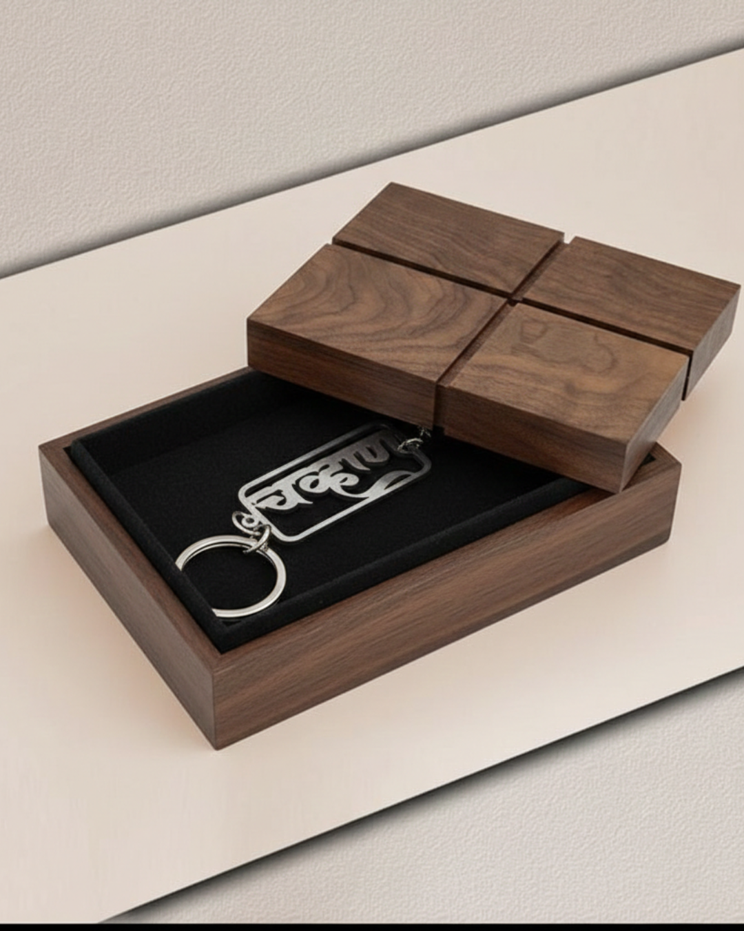 Chavan Name Stainless Steel Keychain