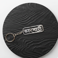 KARBHARI Name Stainless Steel Keychain